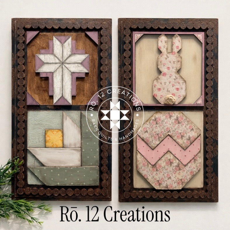 Spring Minis – Barn Quilt DIY Wood Kit