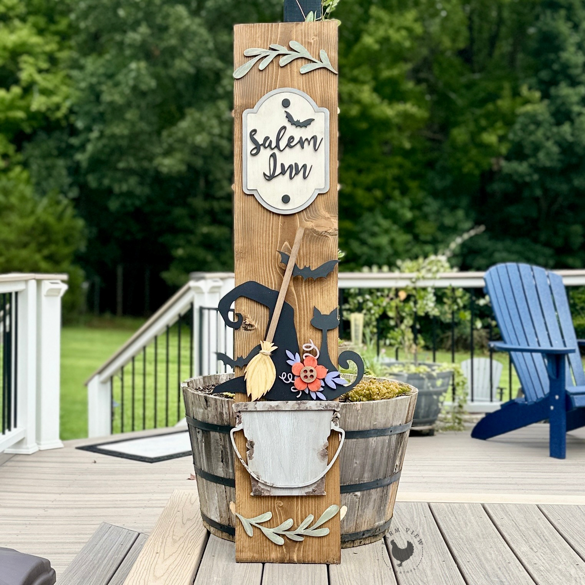 Salem Inn Porch Leaner Insert