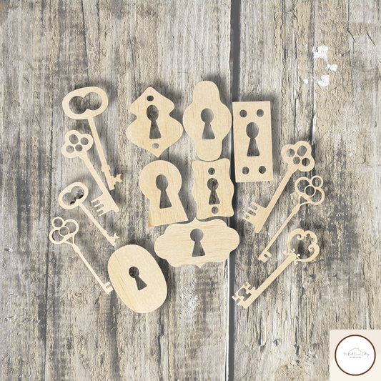 Lock & Key Embellishment Bundle