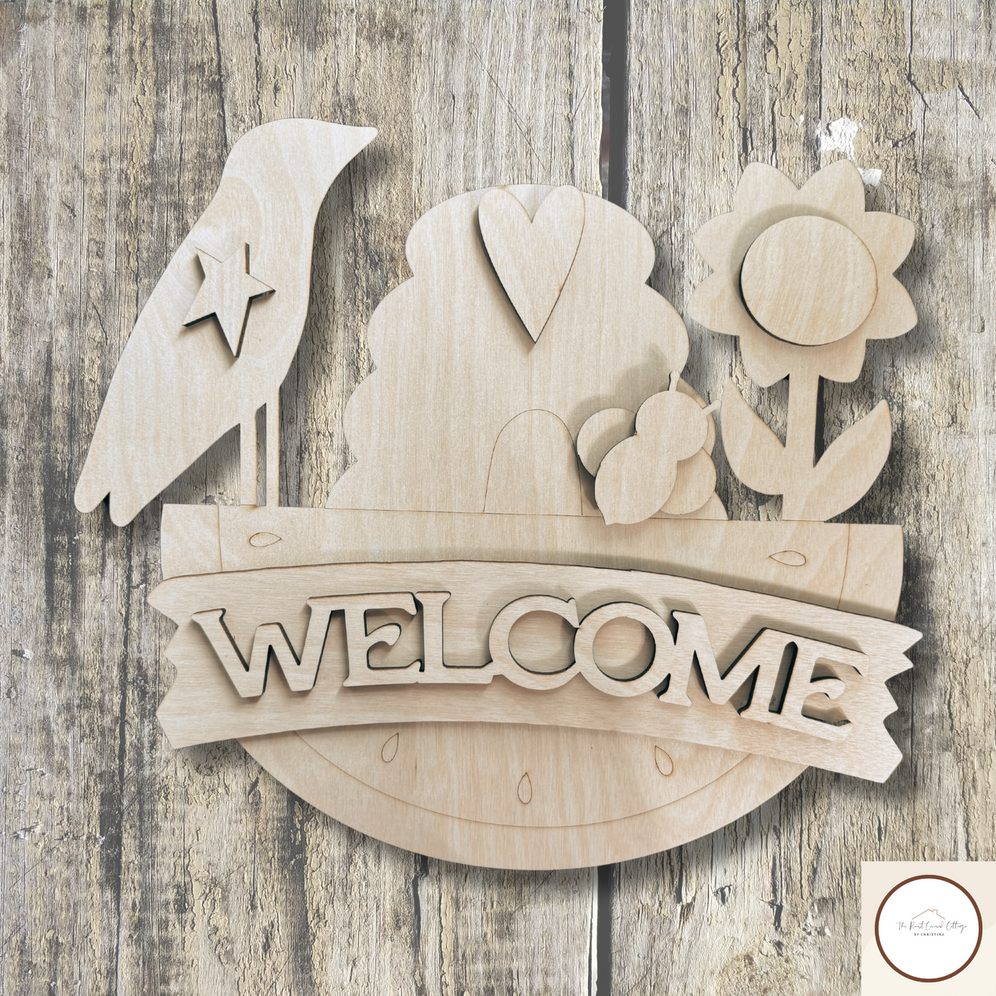 Sweet Summertime | DIY Laser Cut Wood Craft Set