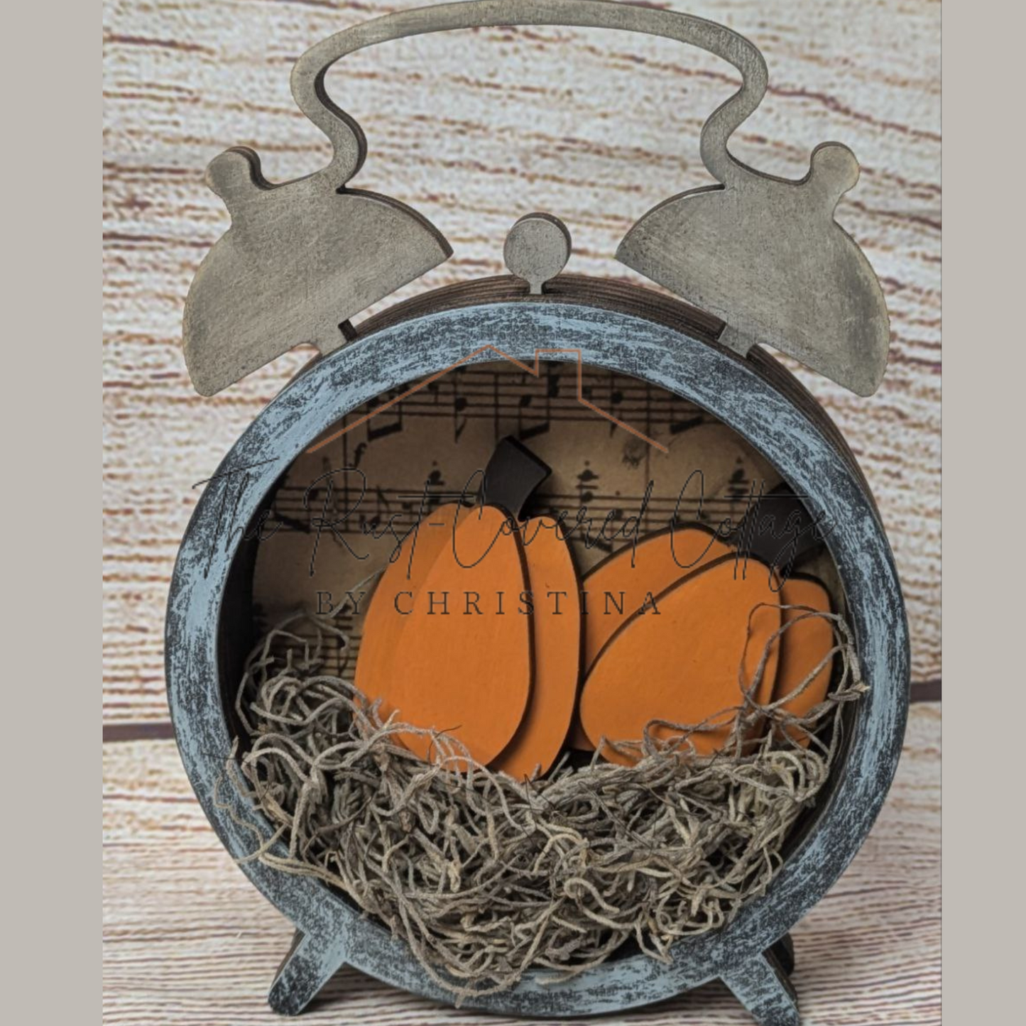 Vintage Clock| DIY Wood Kit | Laser-Cut