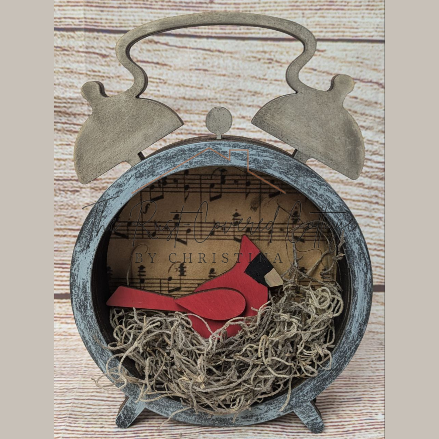 Vintage Clock| DIY Wood Kit | Laser-Cut
