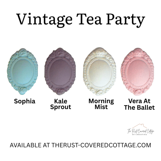 Vintage Tea Party Paint Bundle | Paint Couture