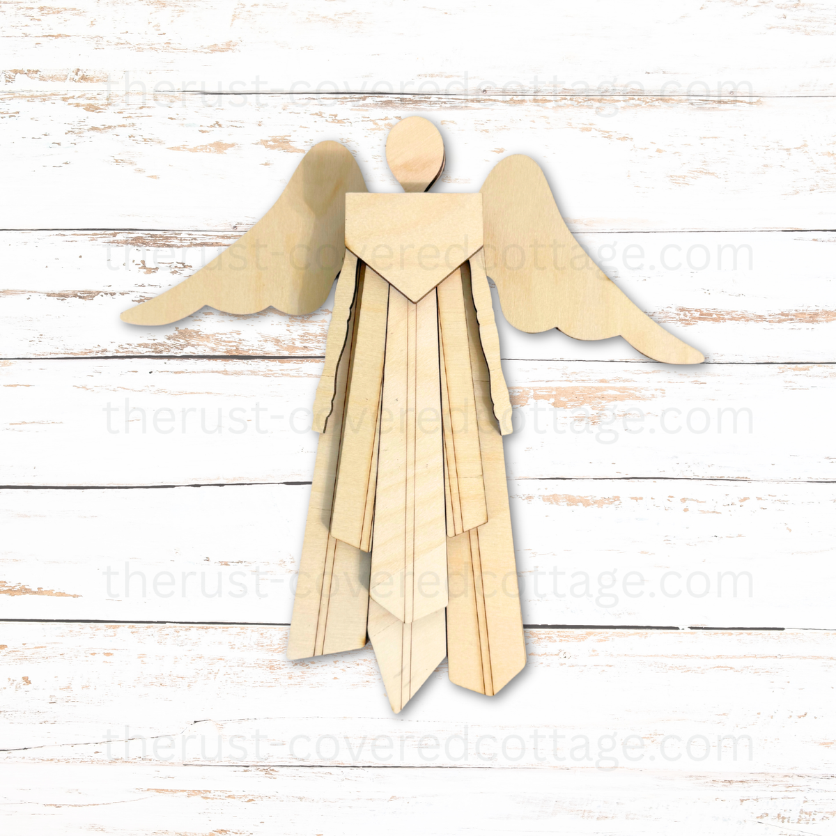 Vintage Wainscot Angel