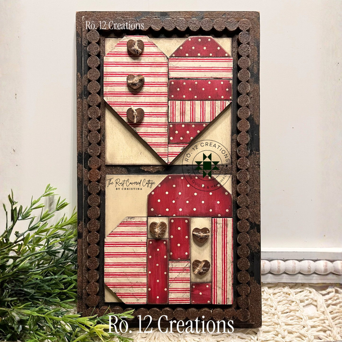 Valentine Mini Quilt Blocks – DIY Wood Kit
