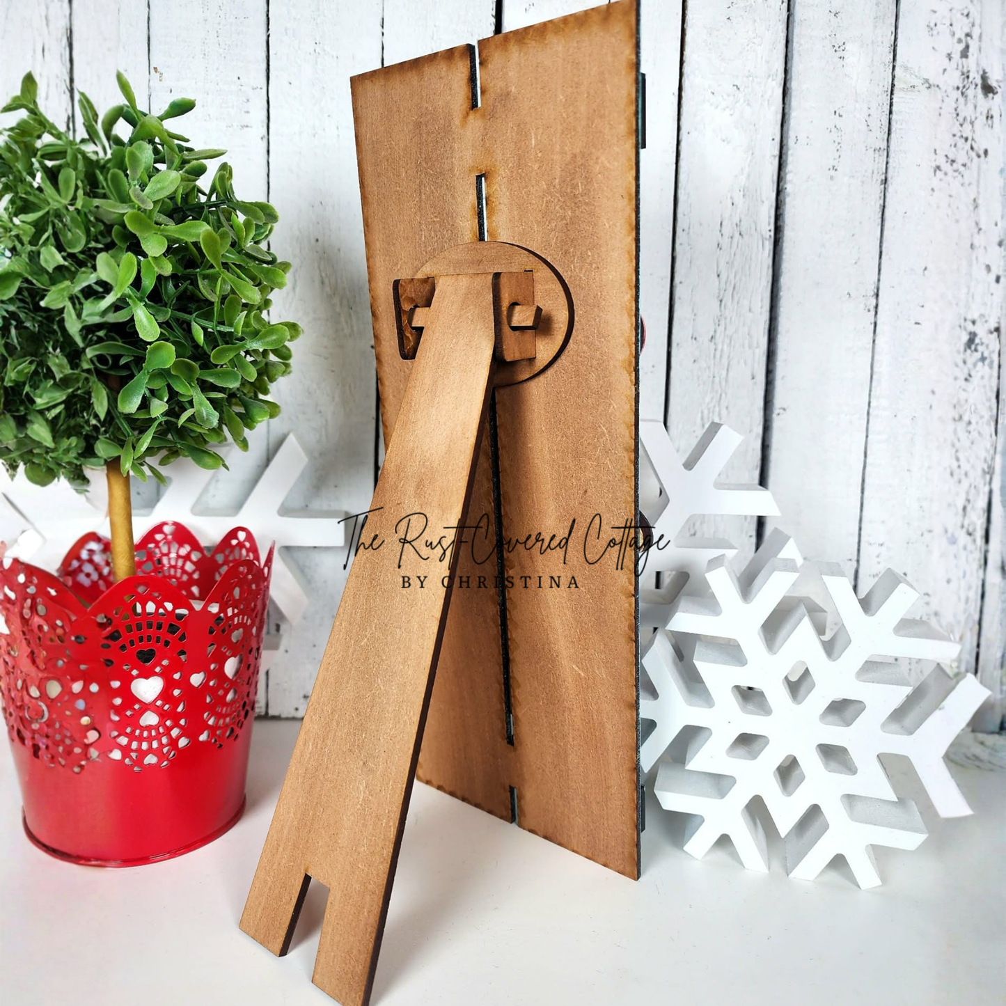 Valentine Snowman Pallet Sign | Unfinished DIY Wood Kit