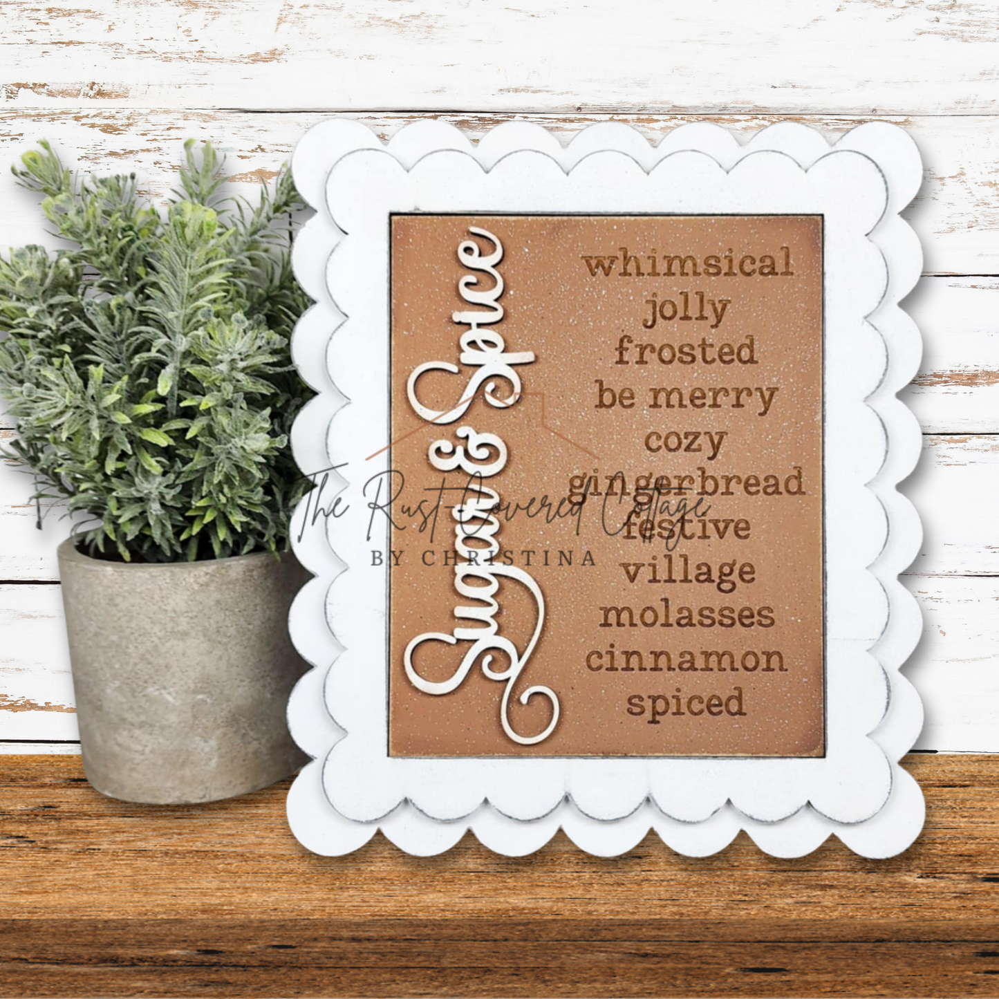 Victorian Gingerbread Sign Trio – DIY Wood Kit