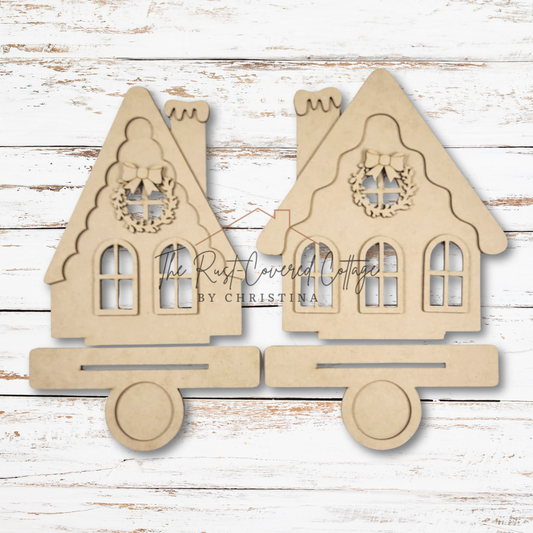Victorian Gingerbread Votive Holder – Set of 2 | DIY Wood Kits