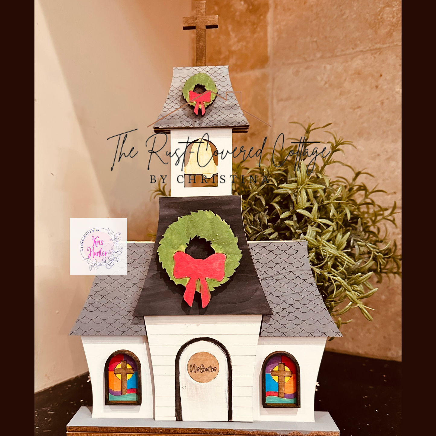 Village Church | Wood Kit | DIY