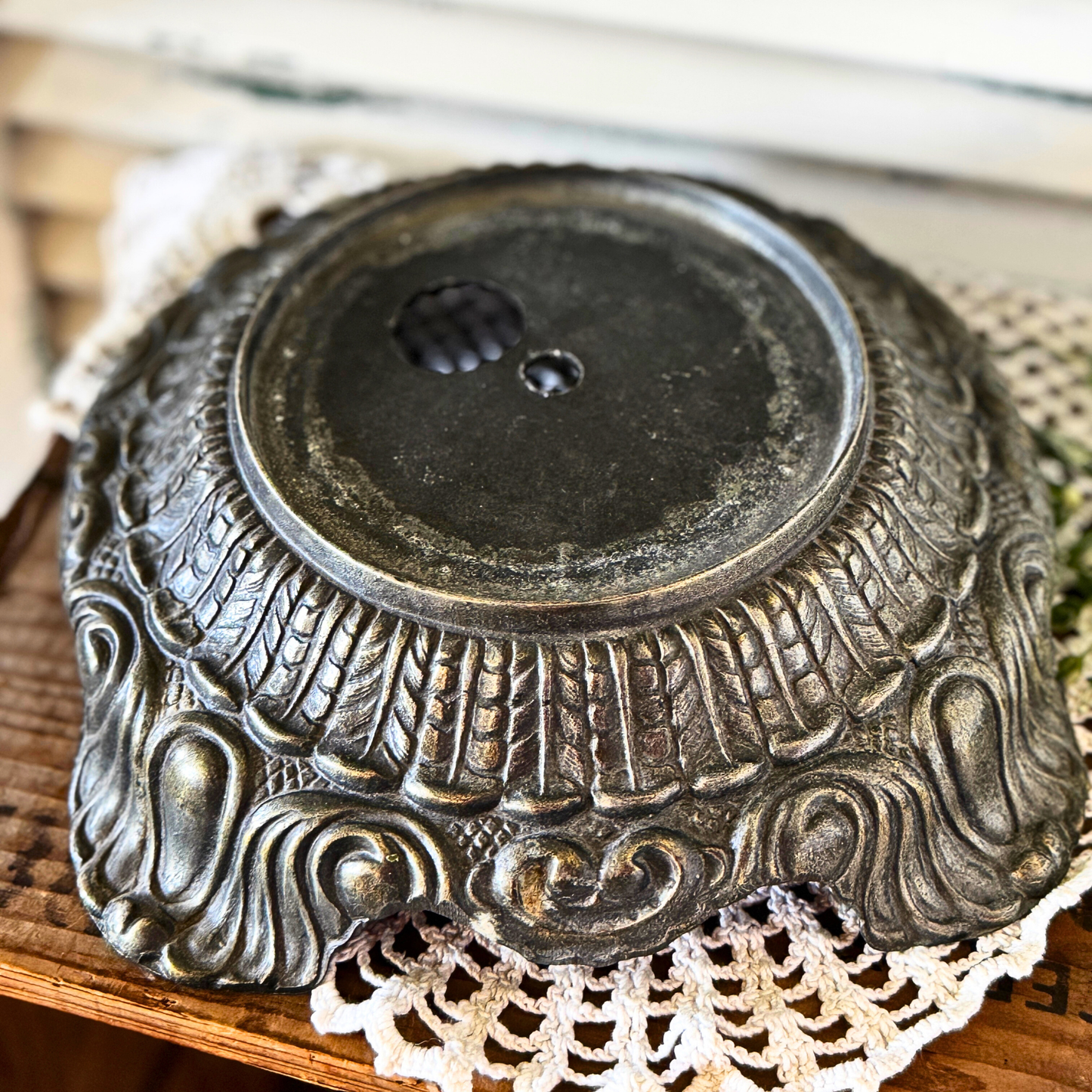 Vintage Metal Lamp Base