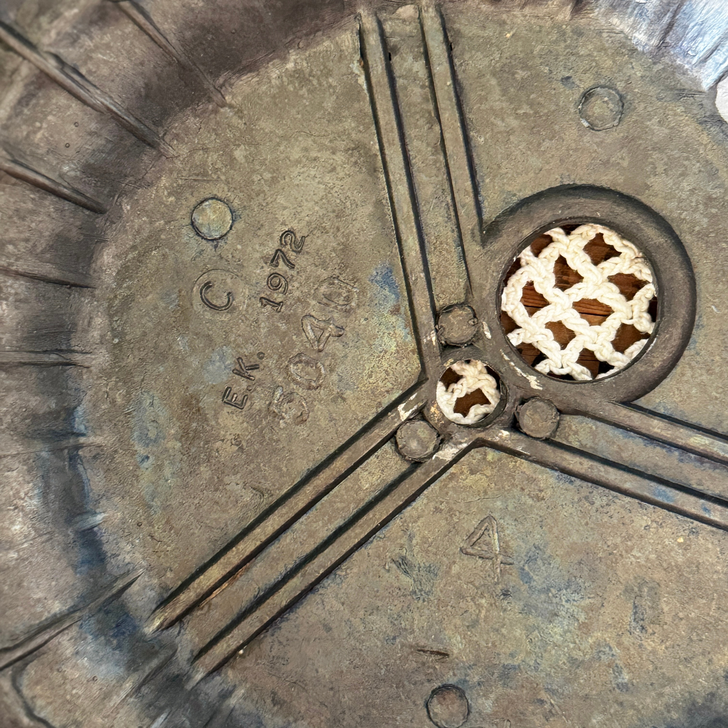 Vintage Metal Lamp Base