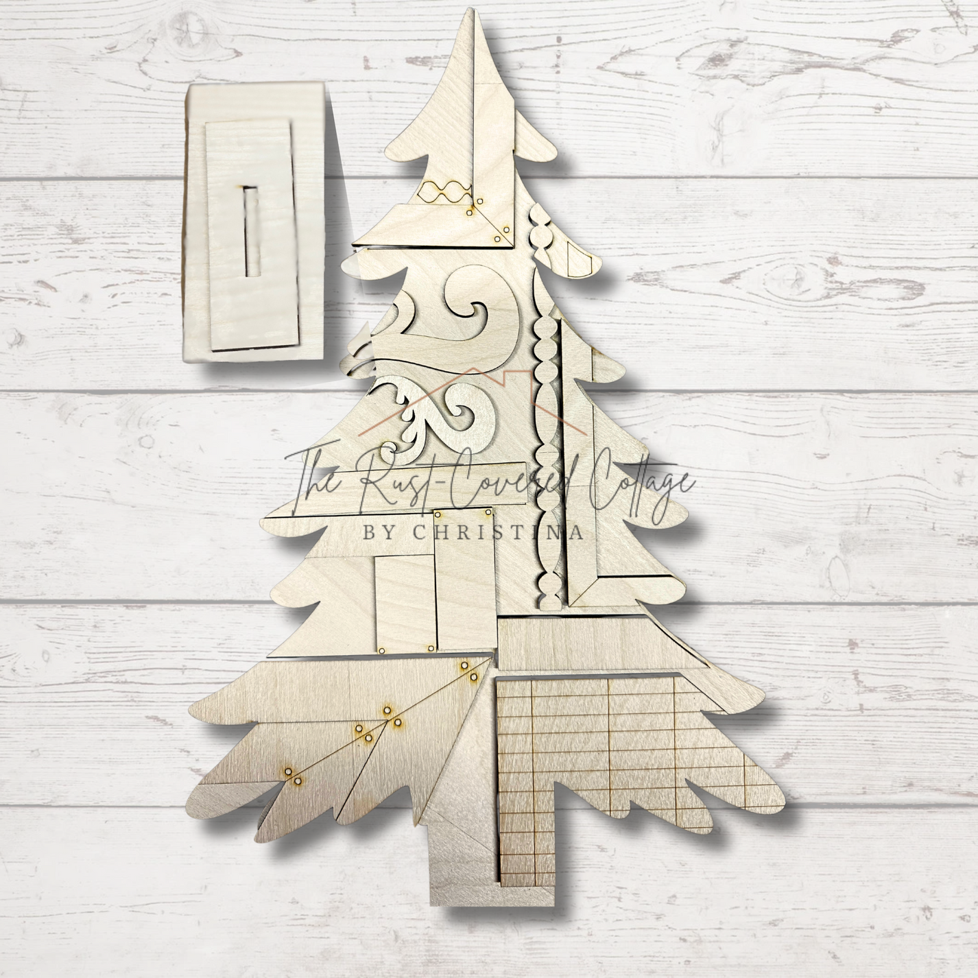 Vintage Rustic Trees - Set of 3 | DIY Wood Decor – The Rust-Covered ...