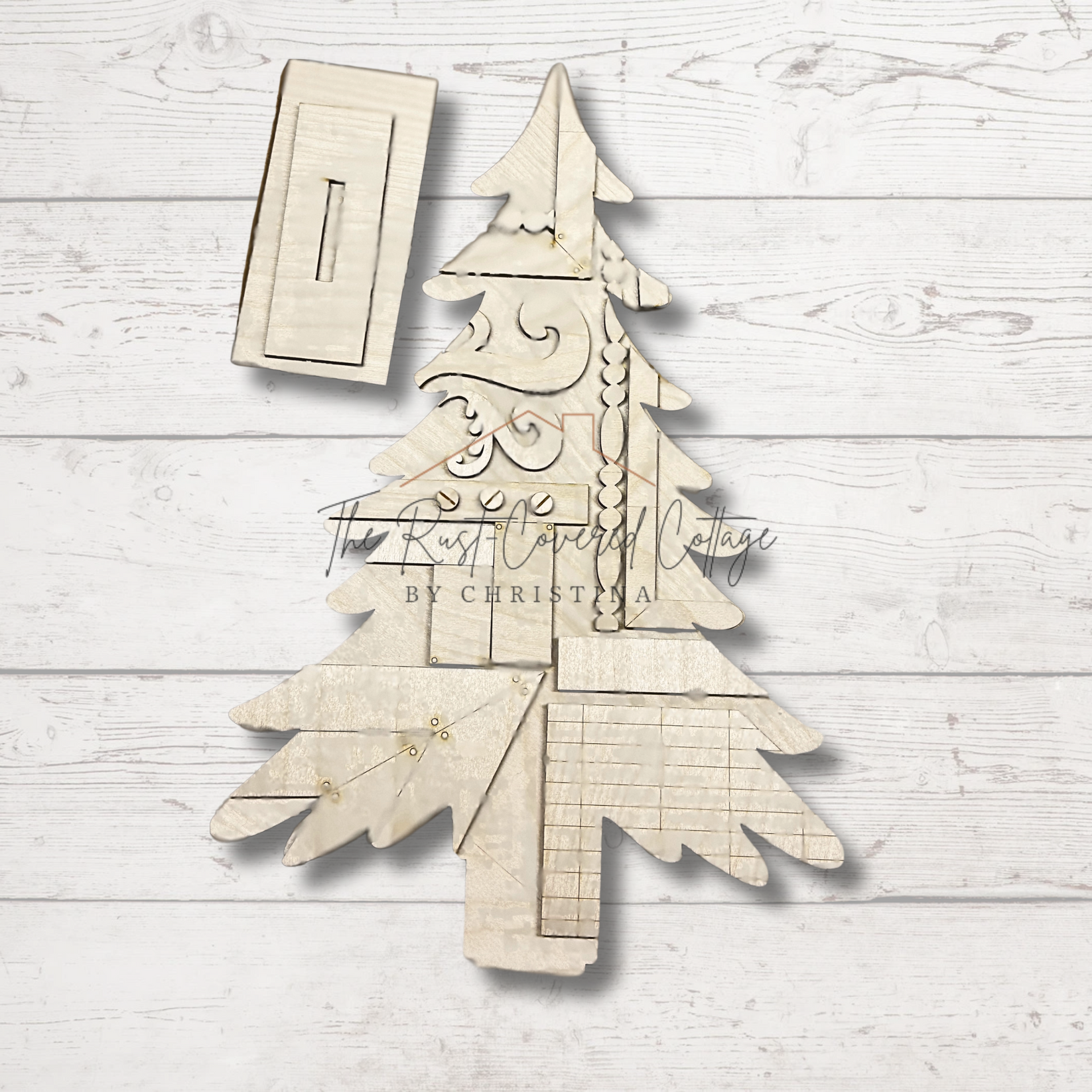 Vintage Rustic Trees - Set of 3 | DIY Wood Decor – The Rust-Covered ...