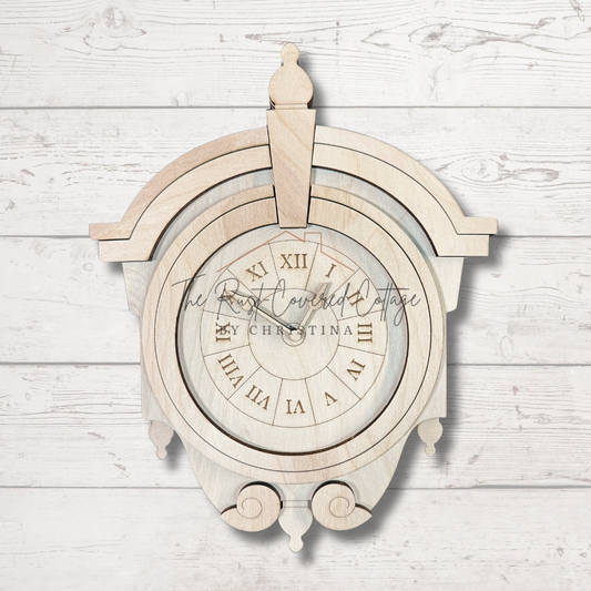 Wall Clock- Vintage Inspired | DIY Kit