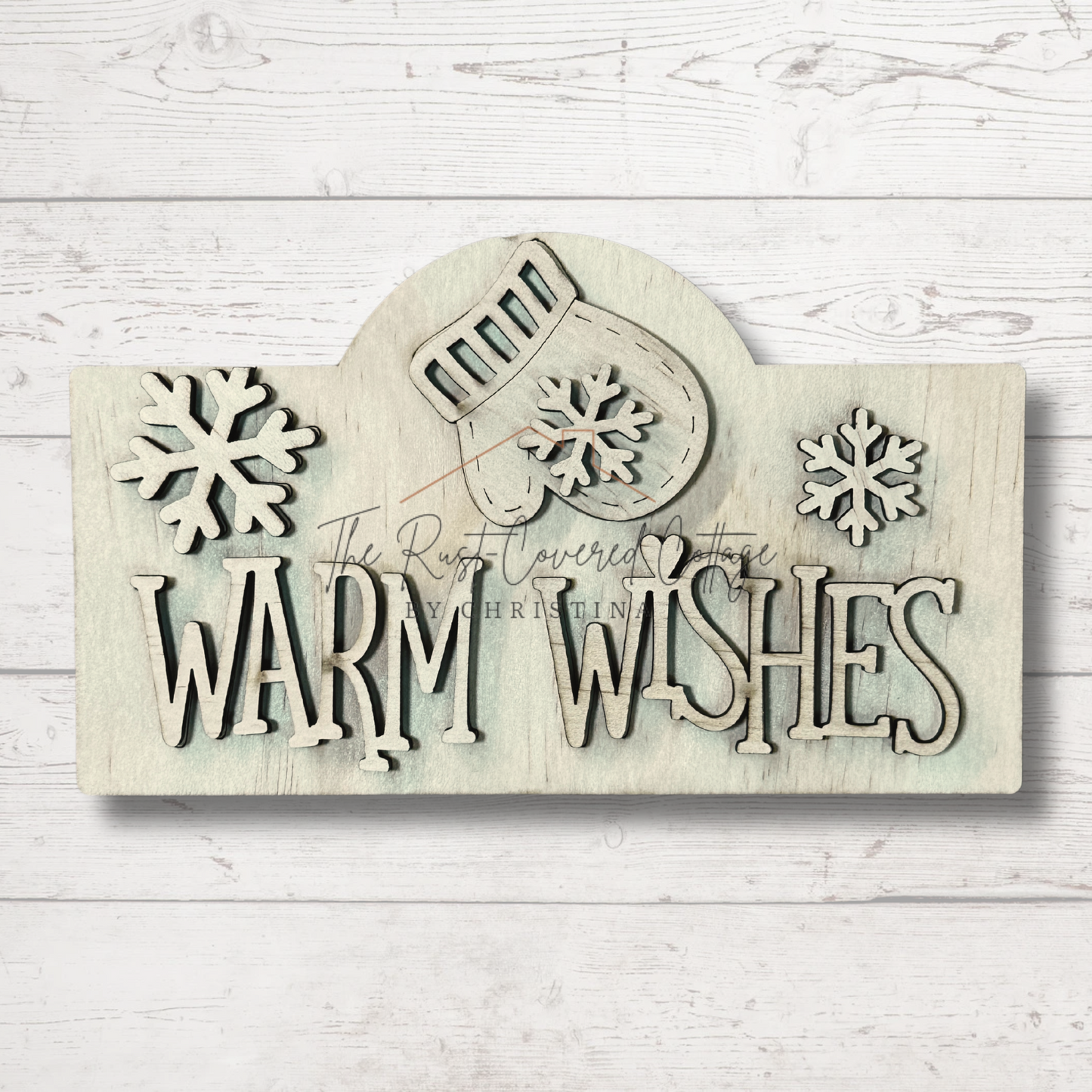 Christmas/Winter Interchangeable Sign Bundle for Mini Sign Holder