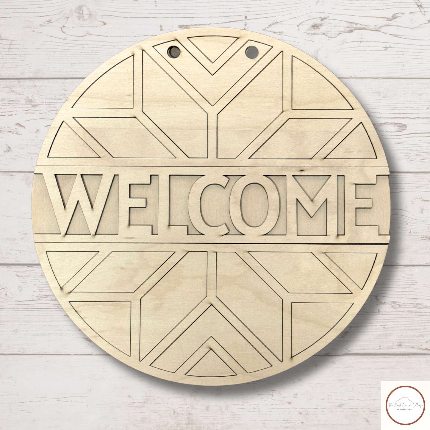 Welcome| Barn Quilt |DIY Wood Kit