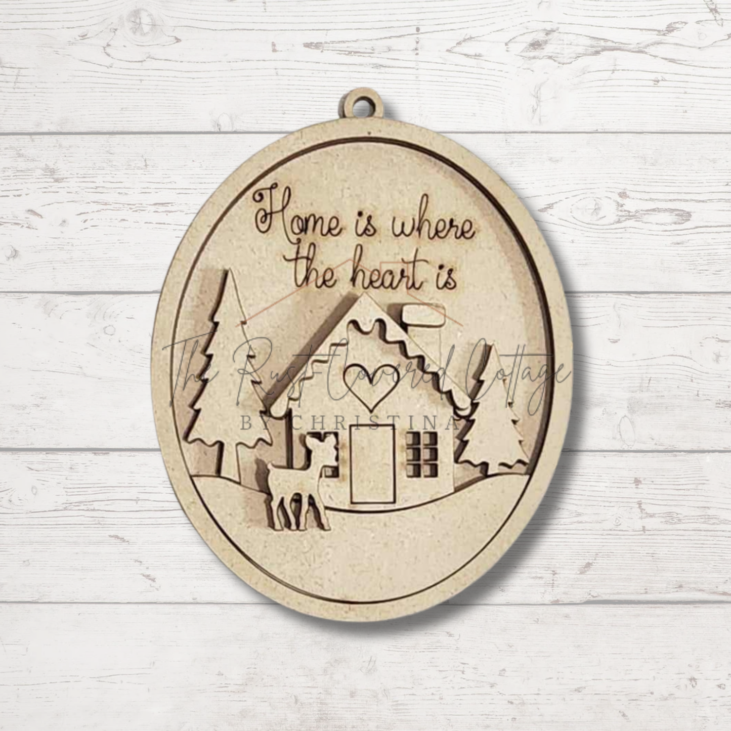 Welcome Winter Ornament – Cozy Cabin Decor