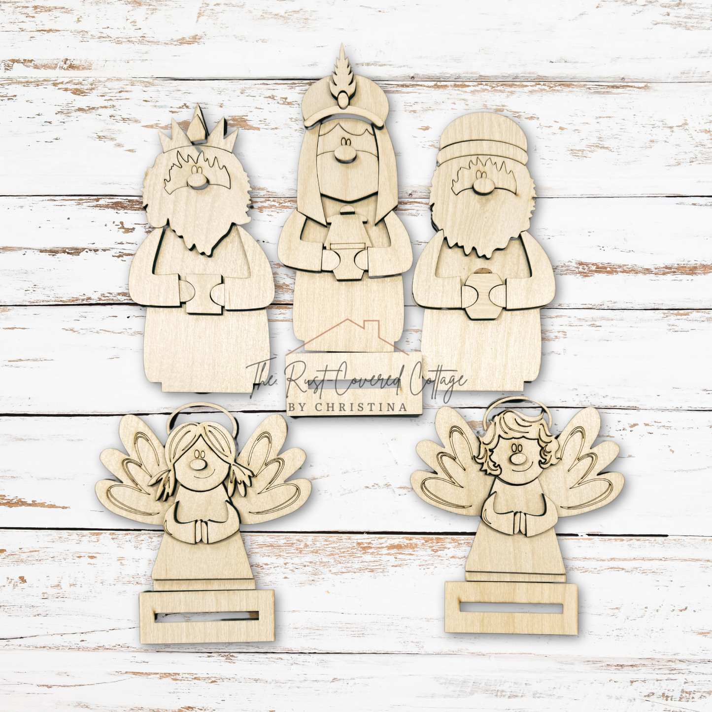 Nativity Scene | Full Holiday Set | DIY Wood Kit