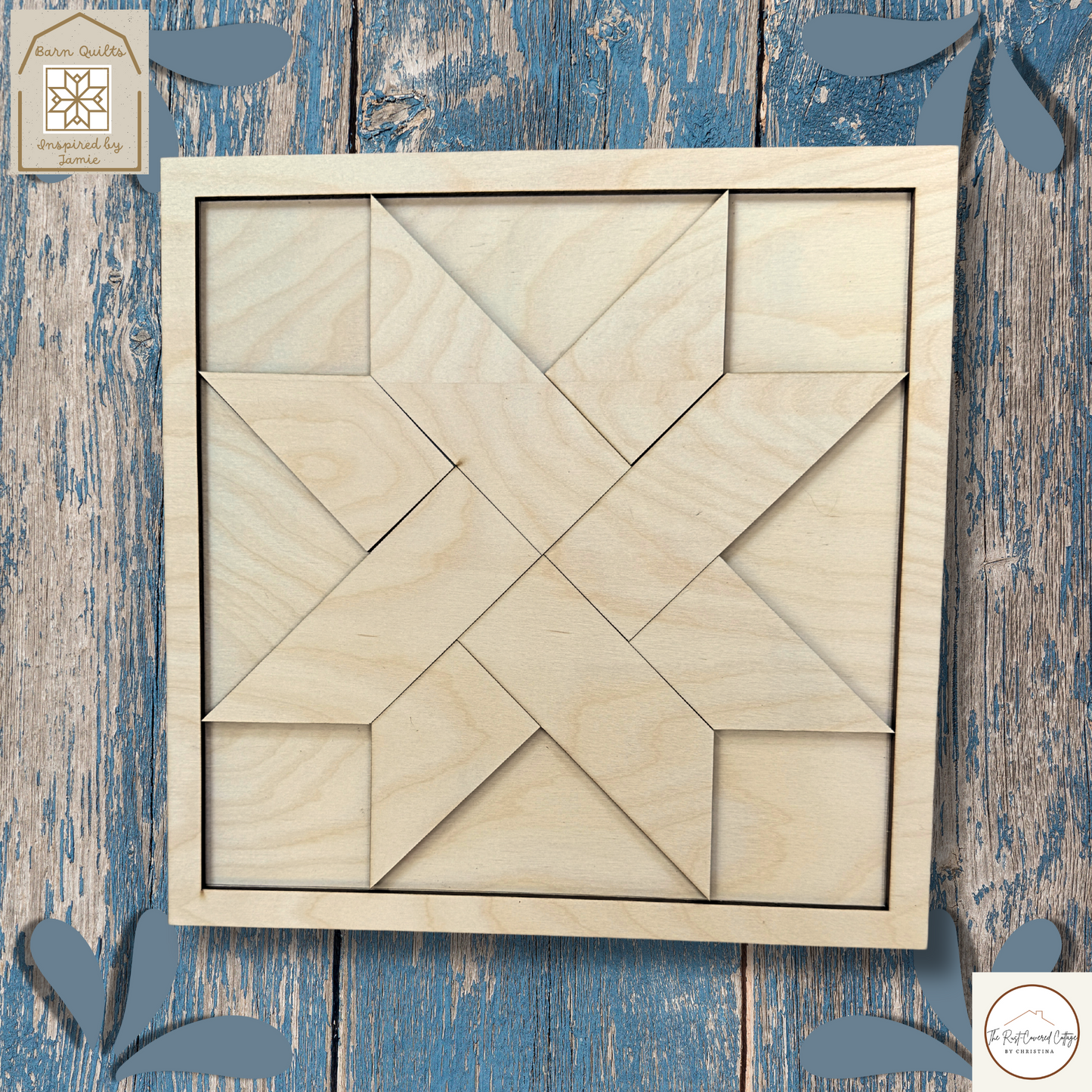 Woven Star Quilt Block| DIY Kit