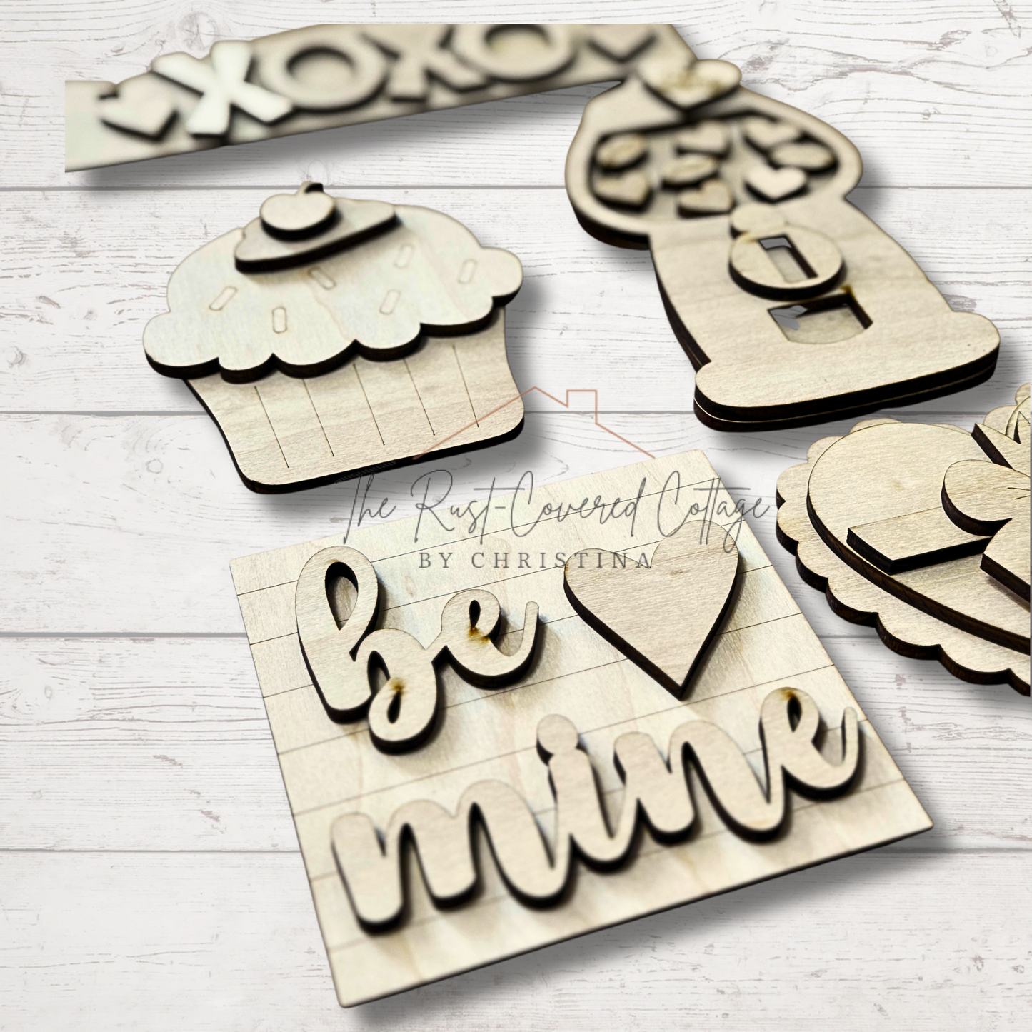 XOXO Valentine's Day Decor Set