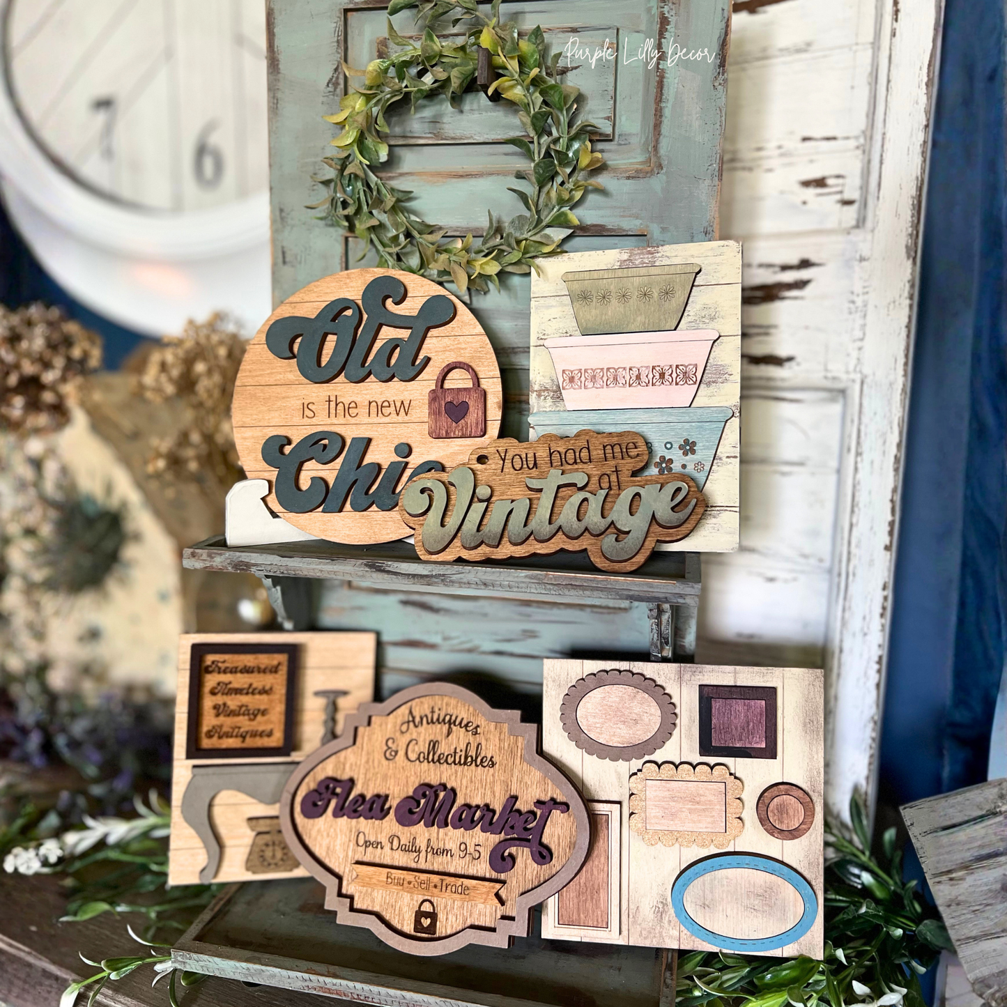 “You Had Me at Vintage” Decor Set