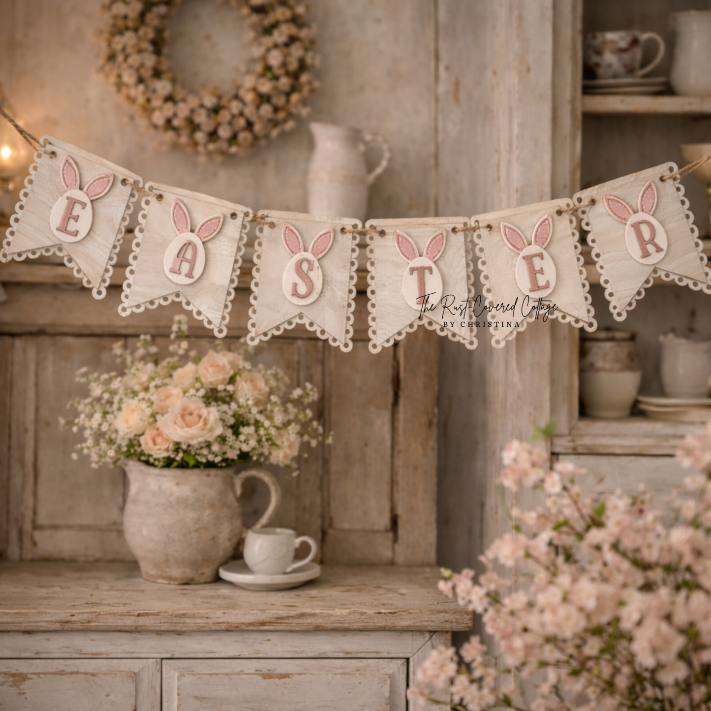 Easter Banner Wood Kit